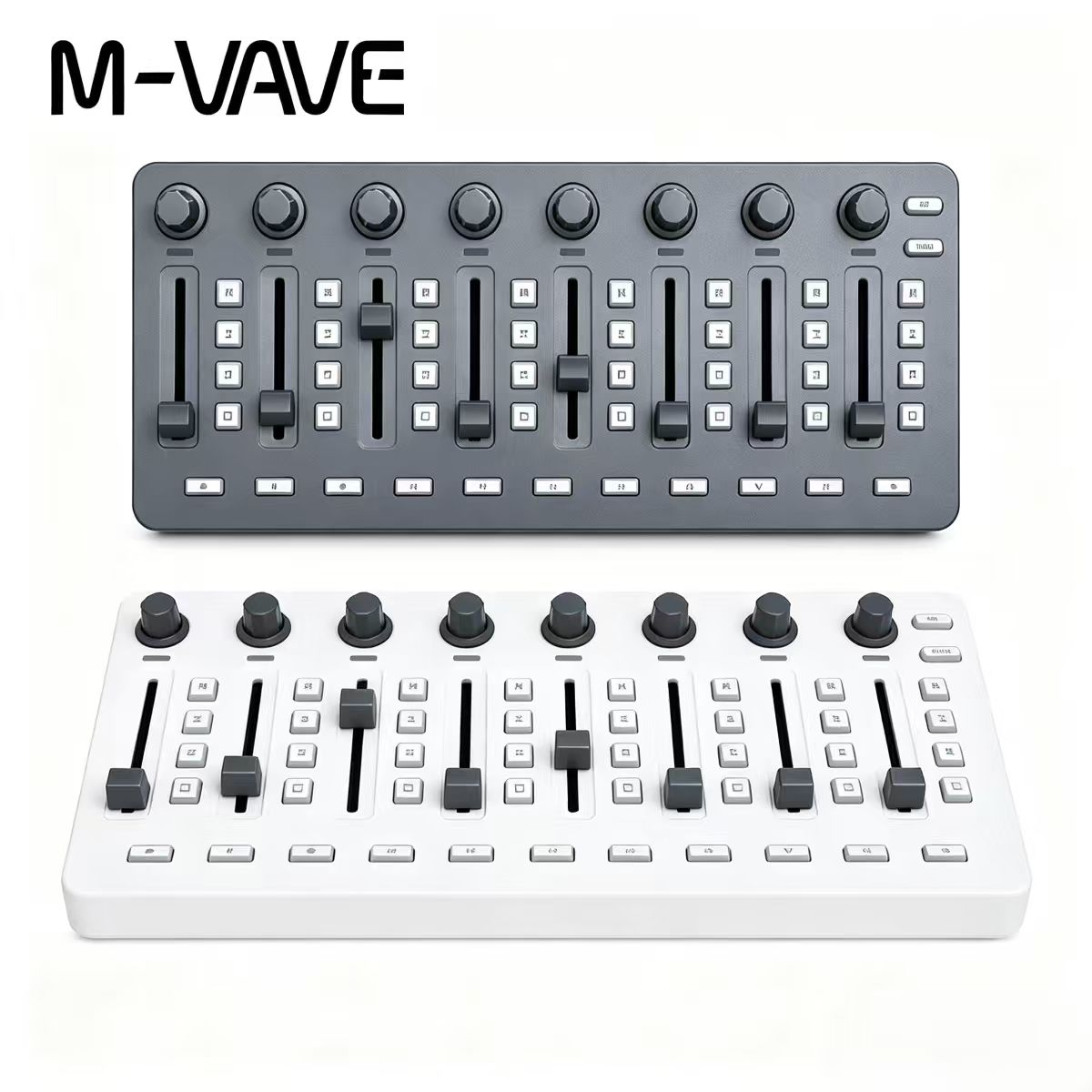 Midi Controller Pad - M-VAVE SMC-MIXER Bezprzewodowy kontroler MIDI, 43