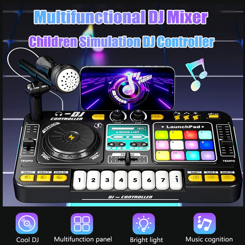 Wielofunkcyjny Mikser DJ Kontr – Audio Music Dj recenzja i cena
