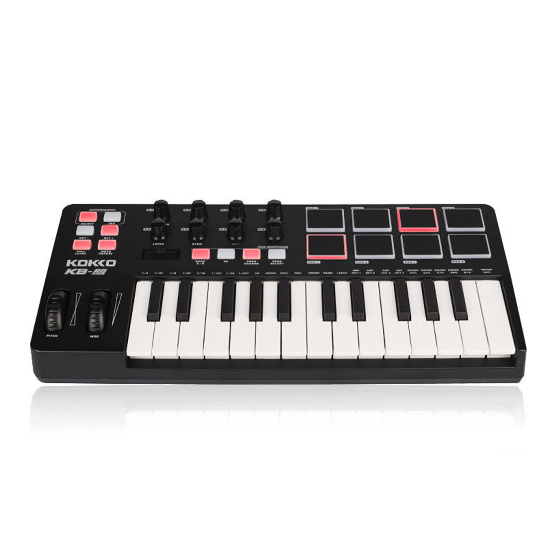 25-klawiszowy kontroler MIDI,  – Midi Controller Pad recenzja i cena