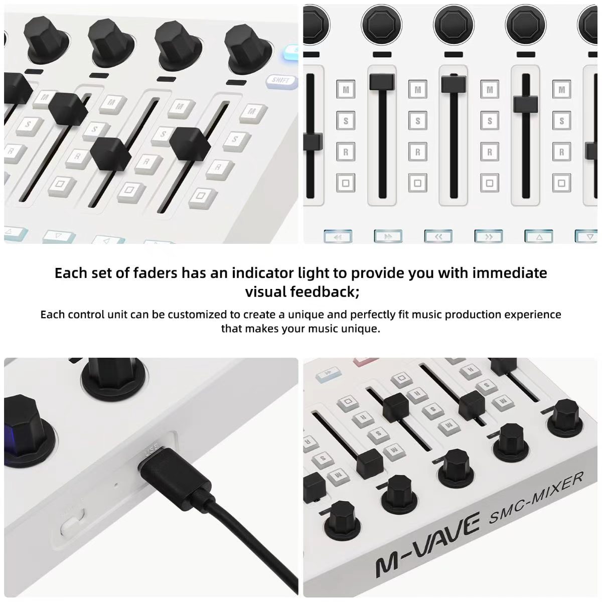 M-VAVE SMC-MIXER Bezprzewodowy – Midi Controller Pad recenzja i cena